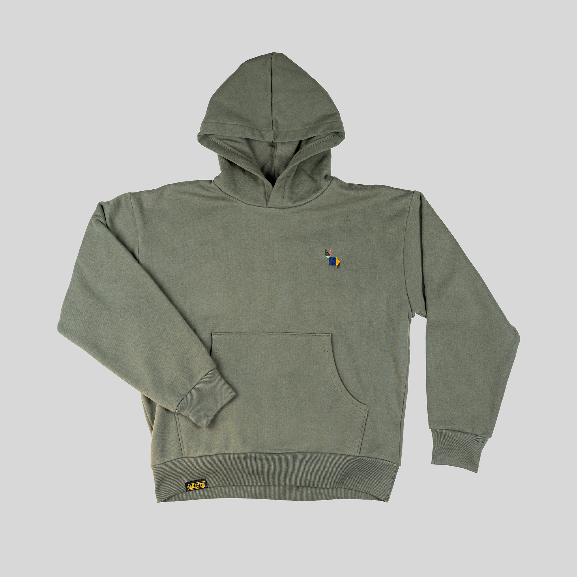 Feline Hoodie Boreal Green