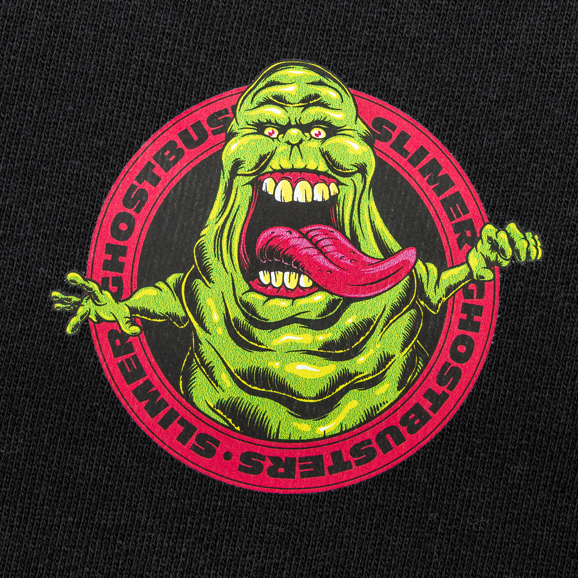 Wuxly Ghostbusters Slimer T-Shirt Black