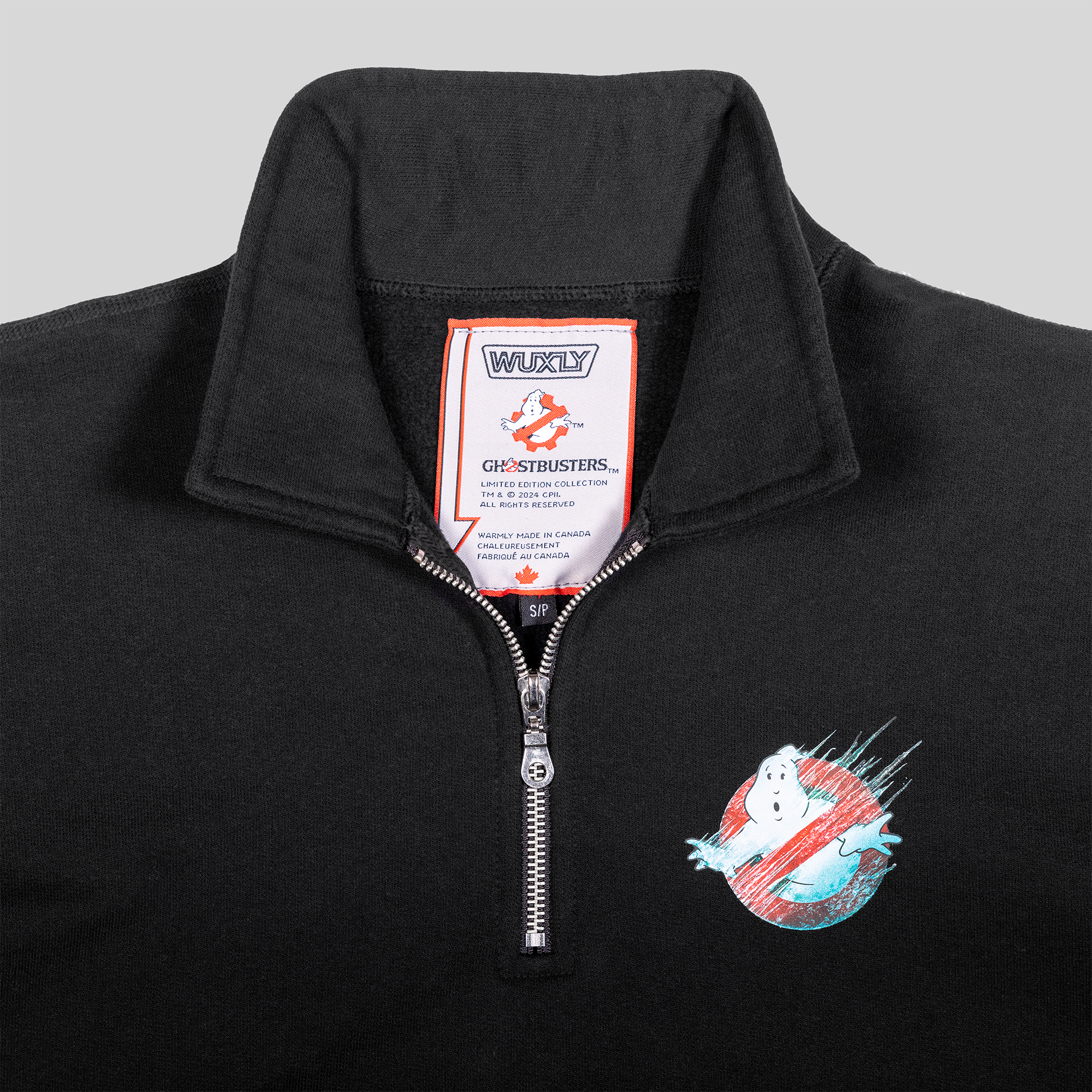 Wuxly Ghostbusters No Ghost Frozen Mock Neck