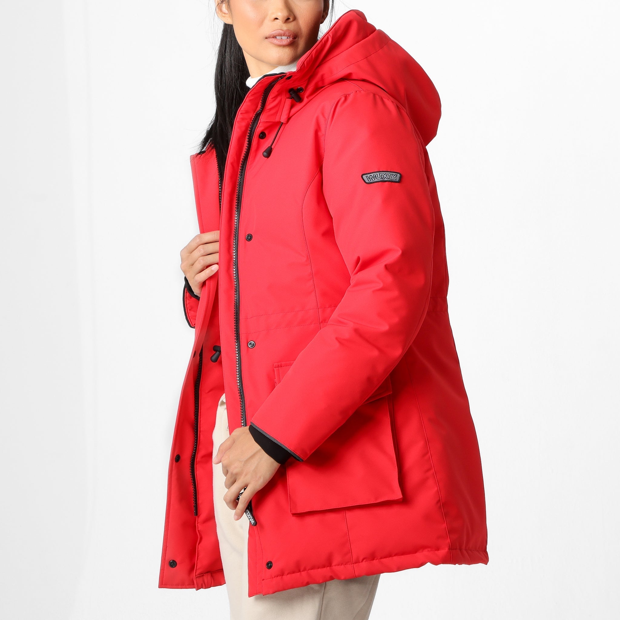 Wuxly x Ghostbusters Doe Parka Red