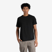 Men’s Black Semi-Fitted T-Shirt