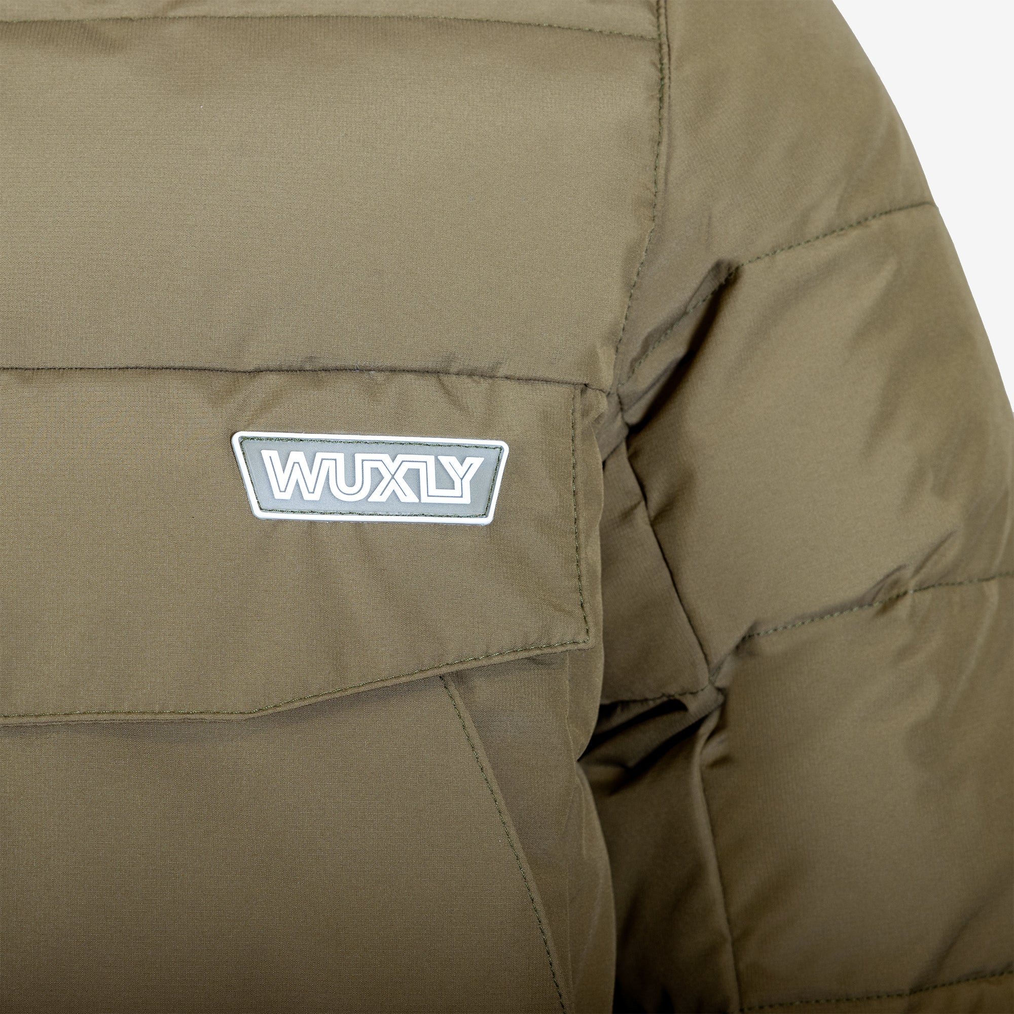 Wallace Jacket Black/Army Green