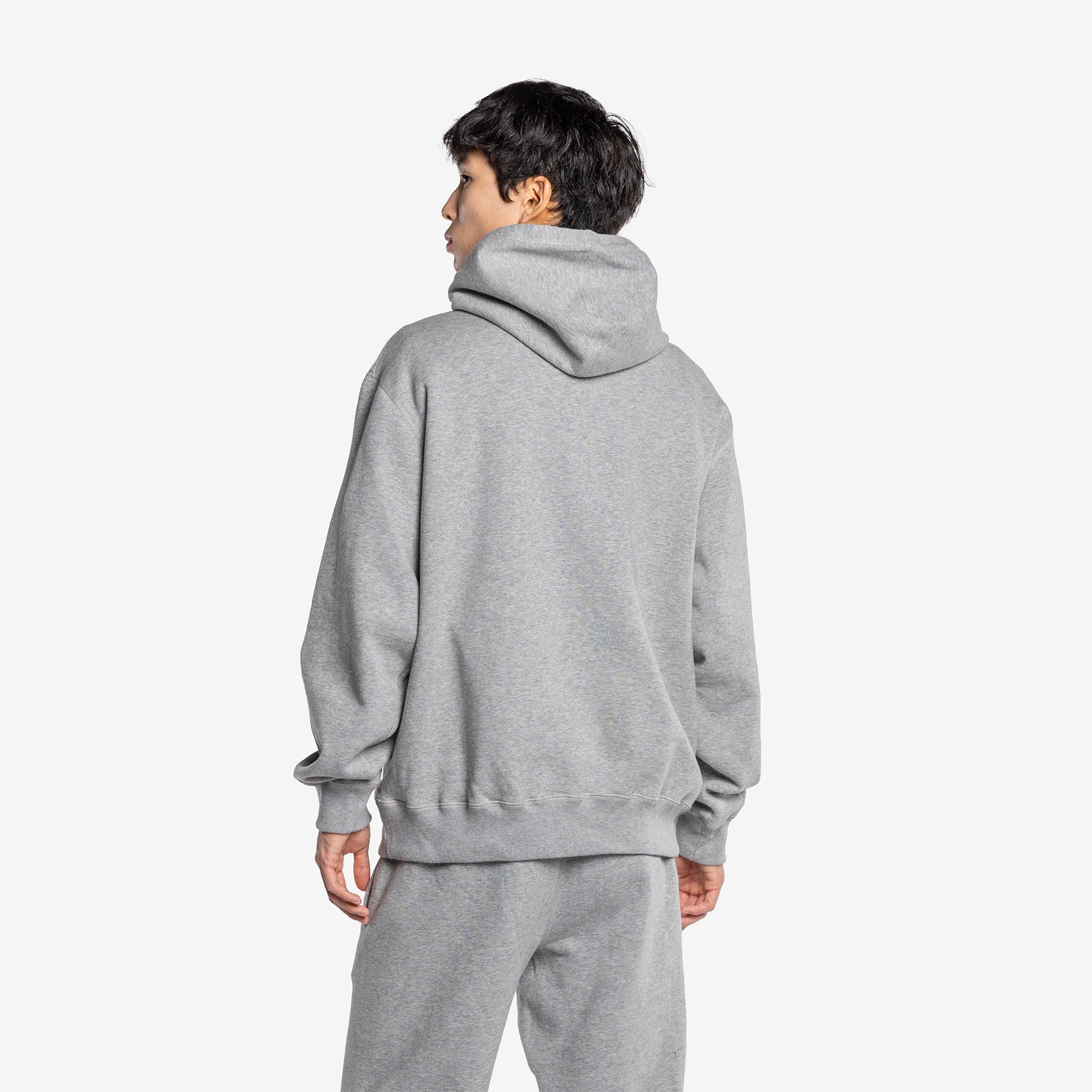 Raccoon Grey Melange Hoodie