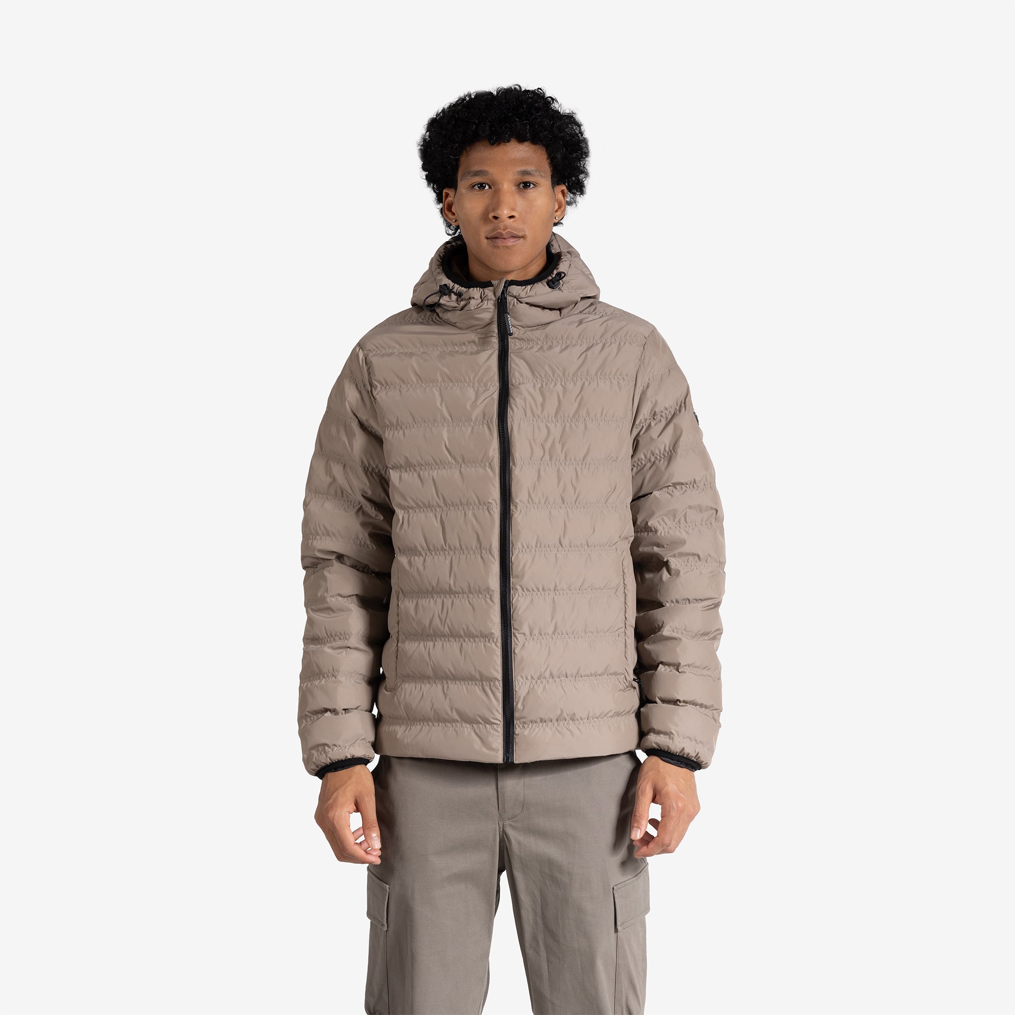 Men's Trailside Puffer Jacket – Dessert Taupe – Wuxly