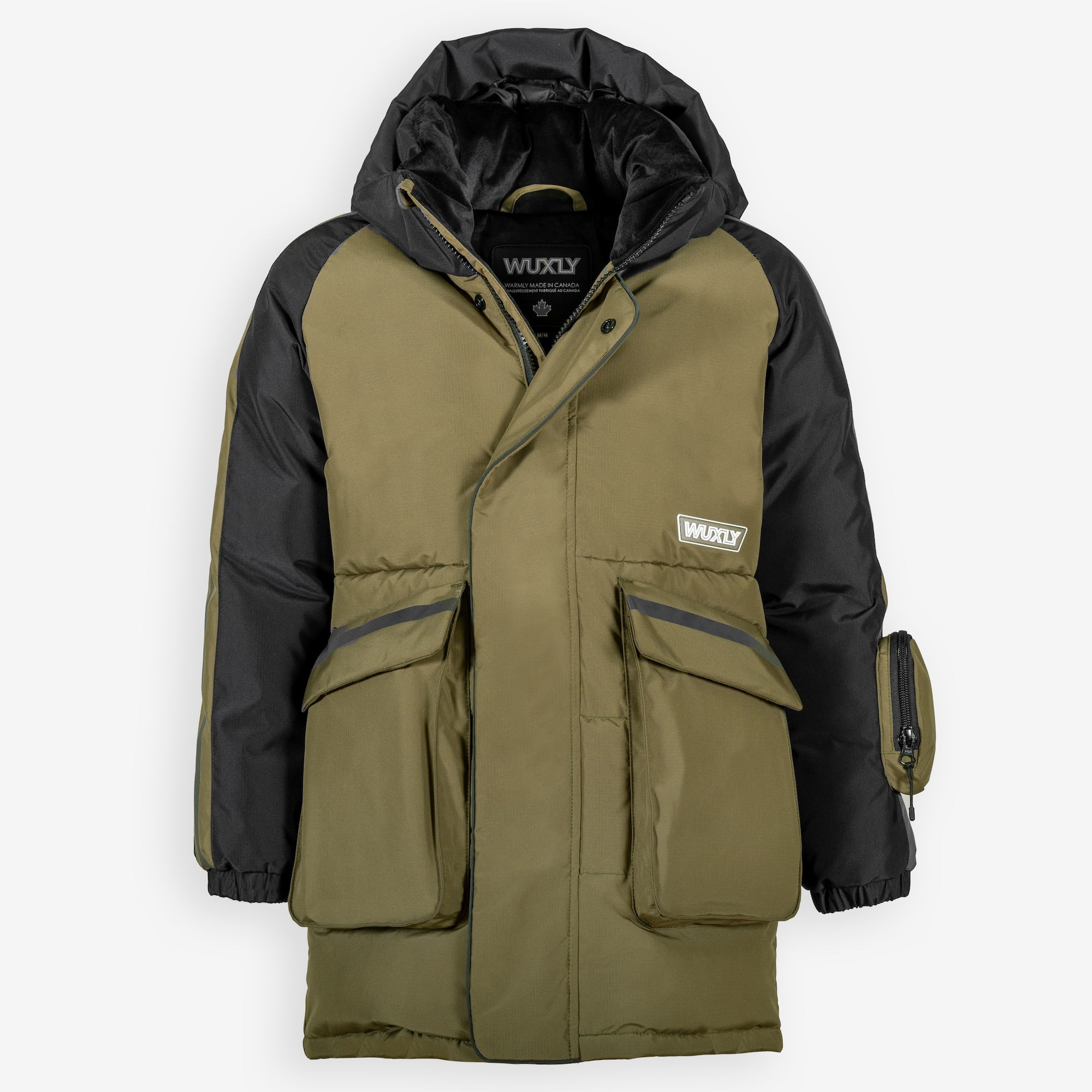 Ossie Parka Army Green