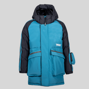 Ossie Parka Teal Jewel/Black