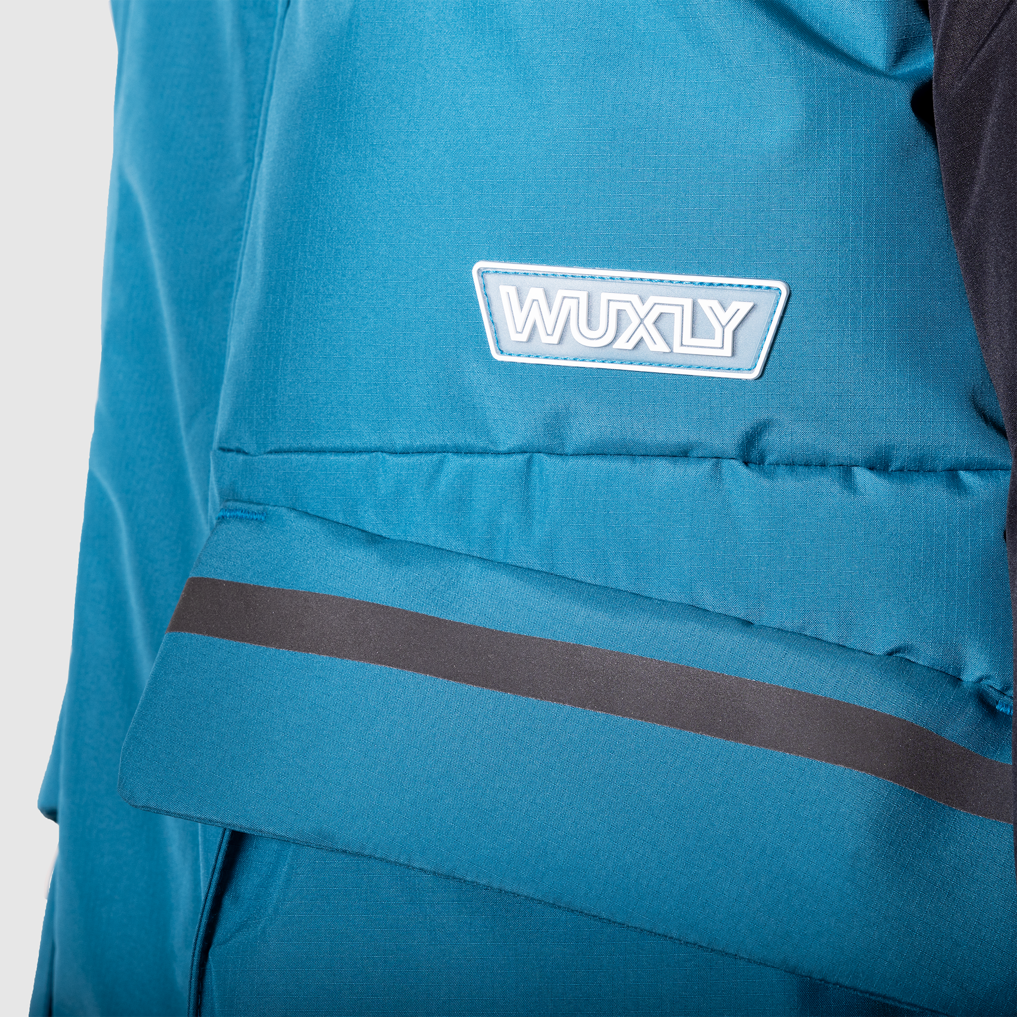 Ossie Parka Teal Jewel/Black