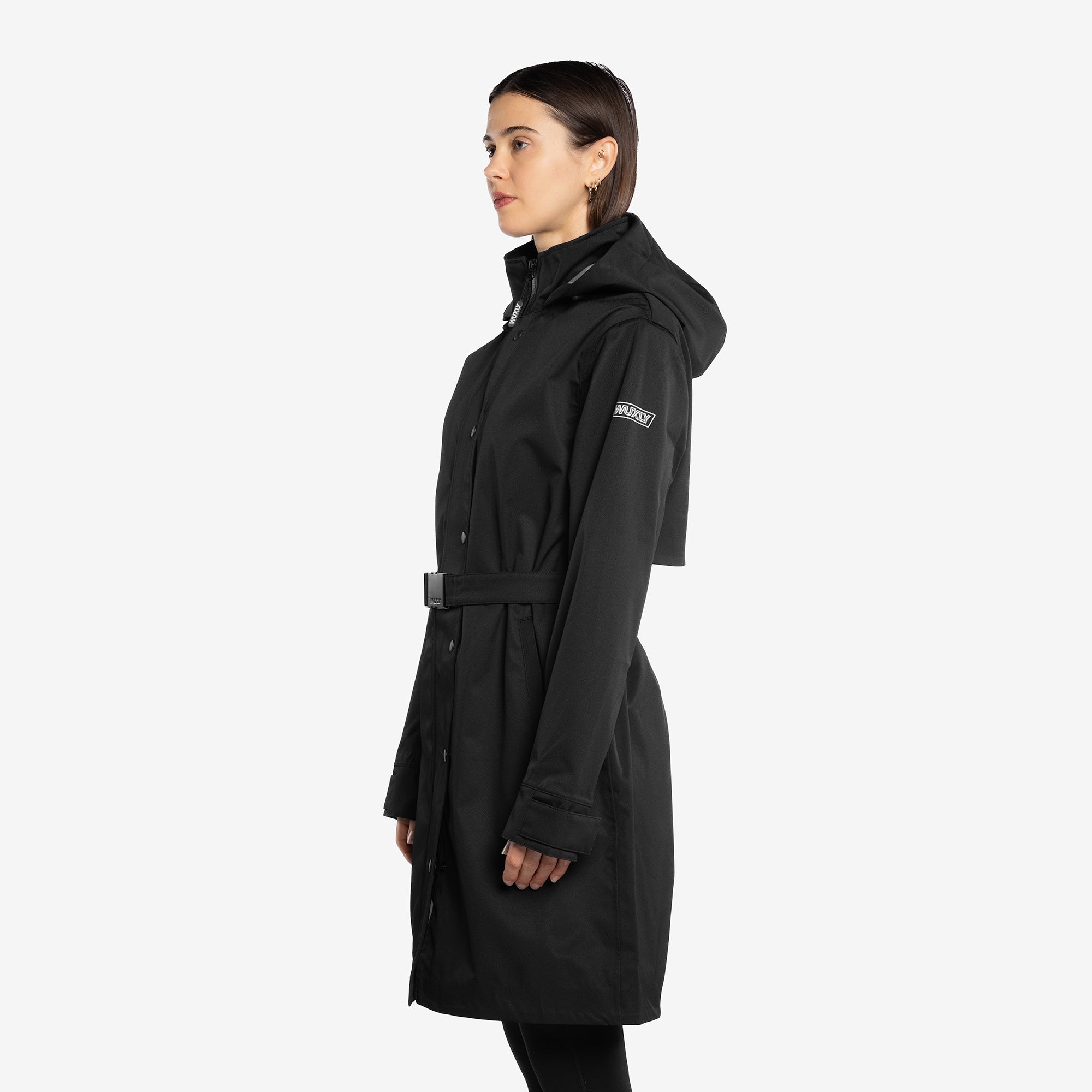 Riverside Trench Black – Wuxly