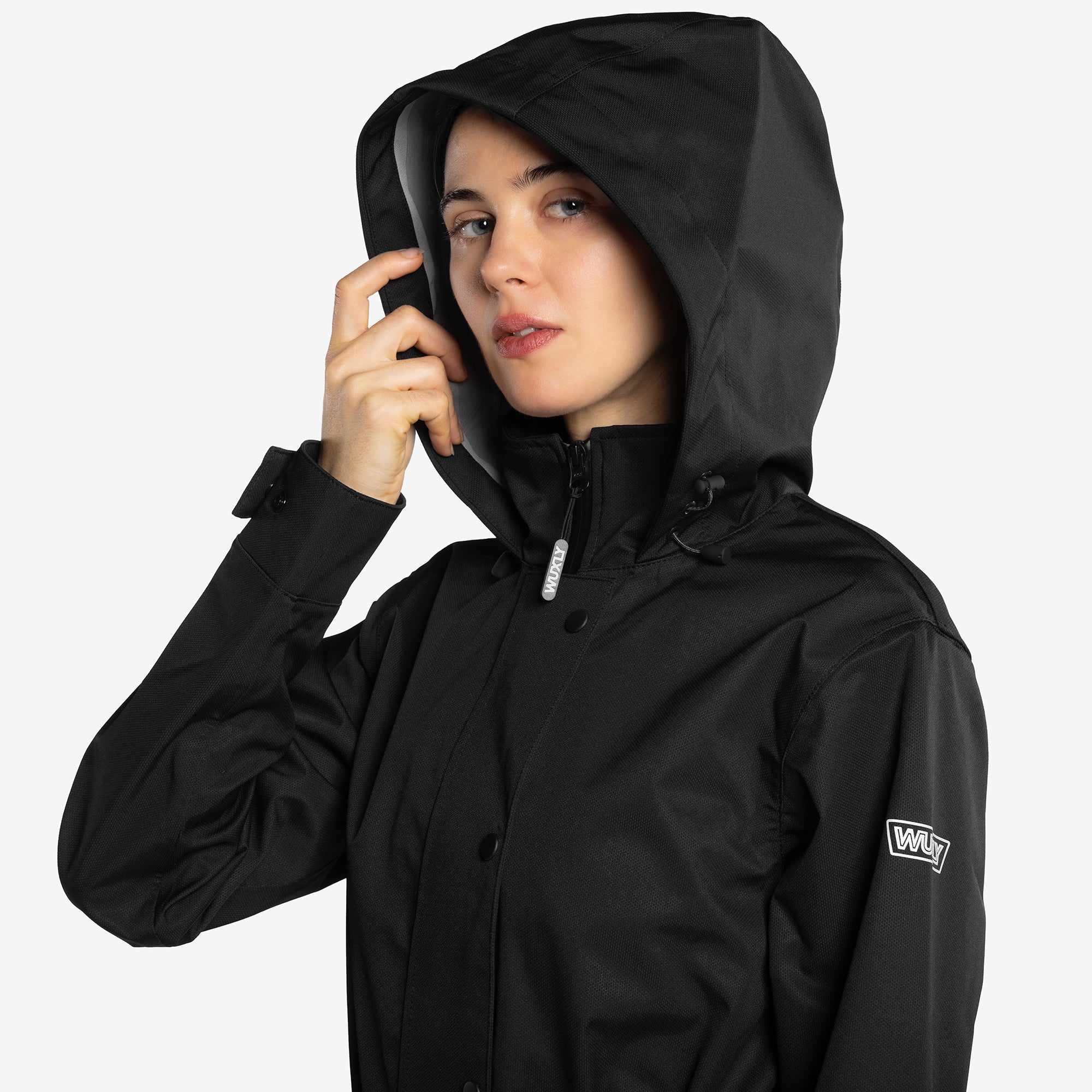 Riverside Trench Black – Wuxly
