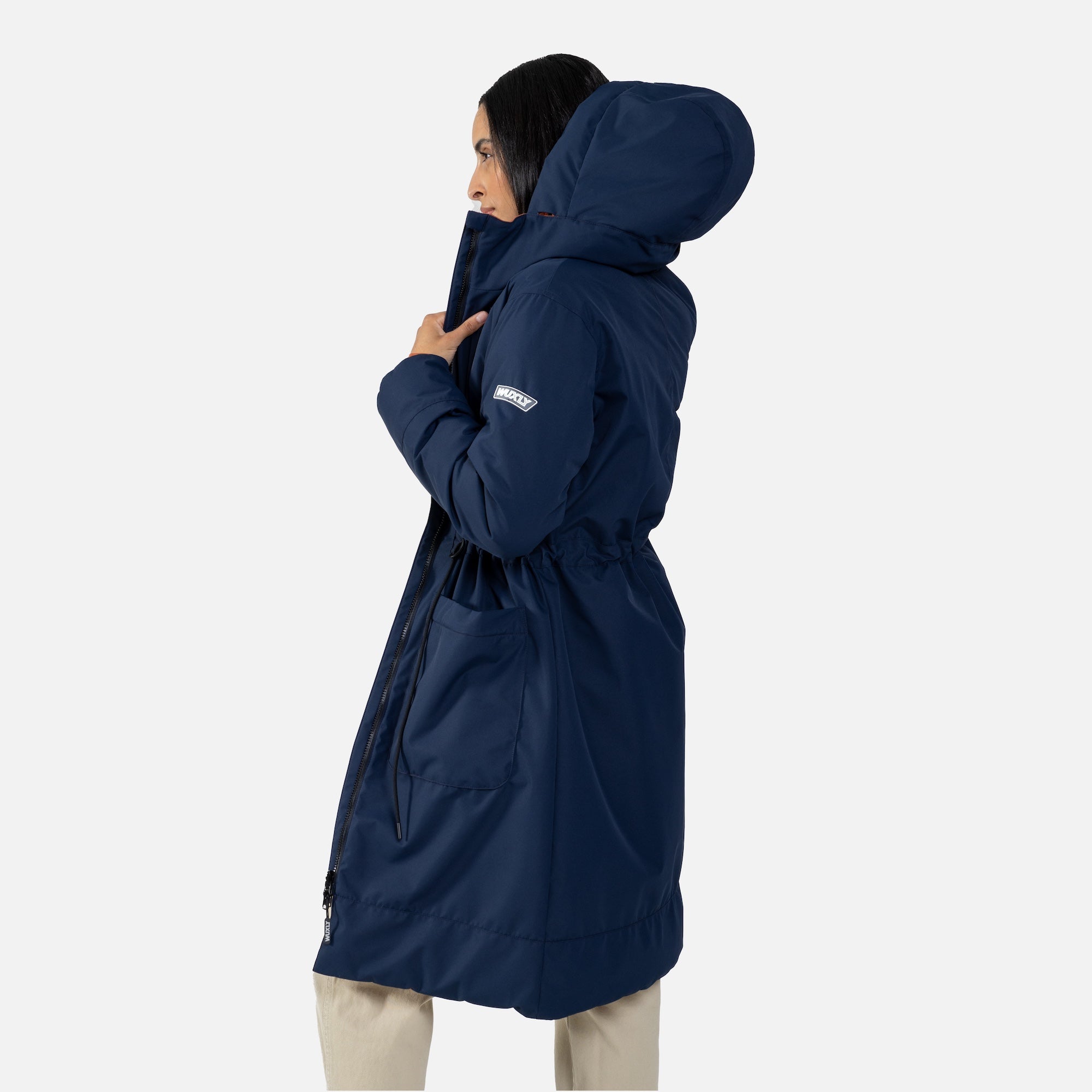 Emerson Jacket Orange/Navy