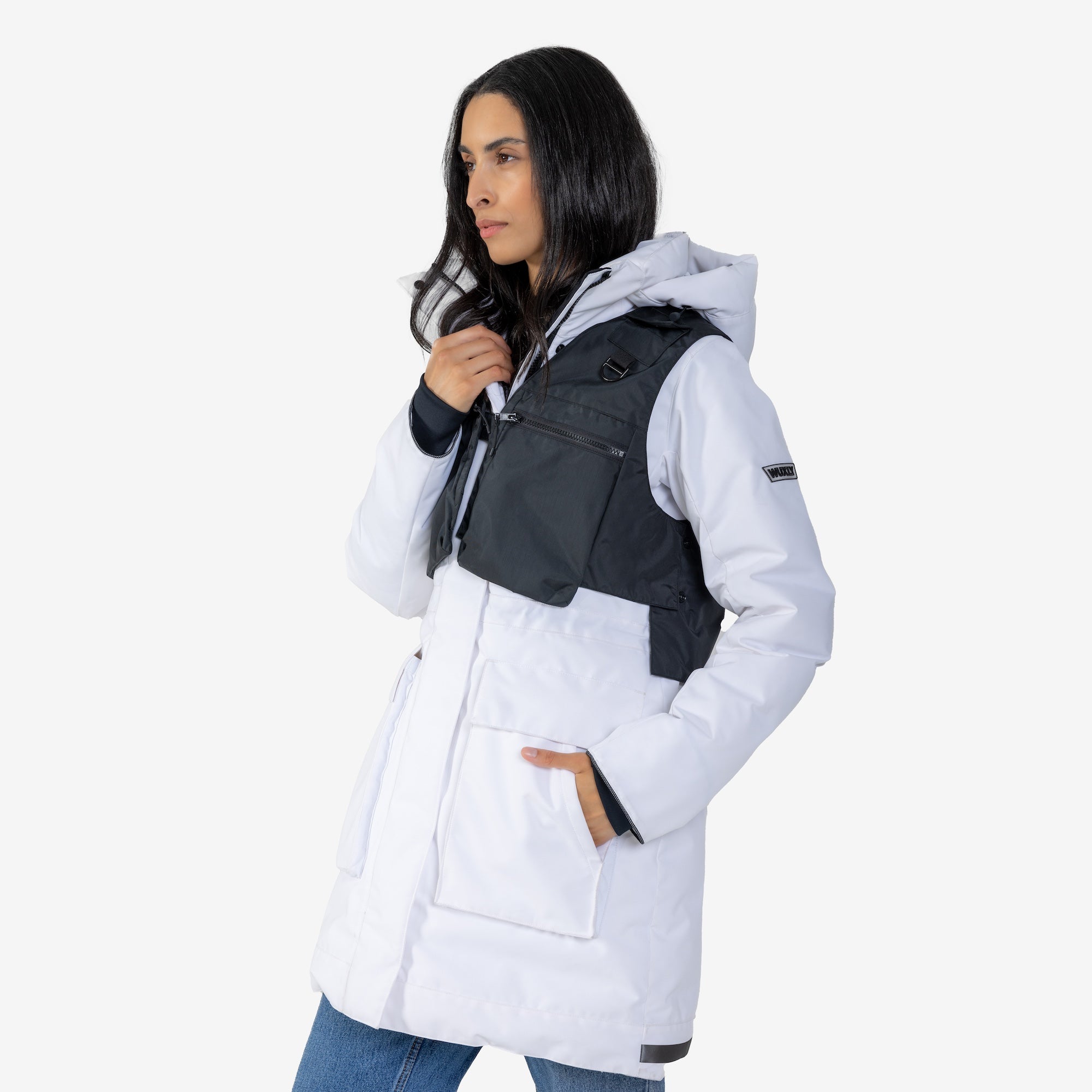 Lytton Parka White