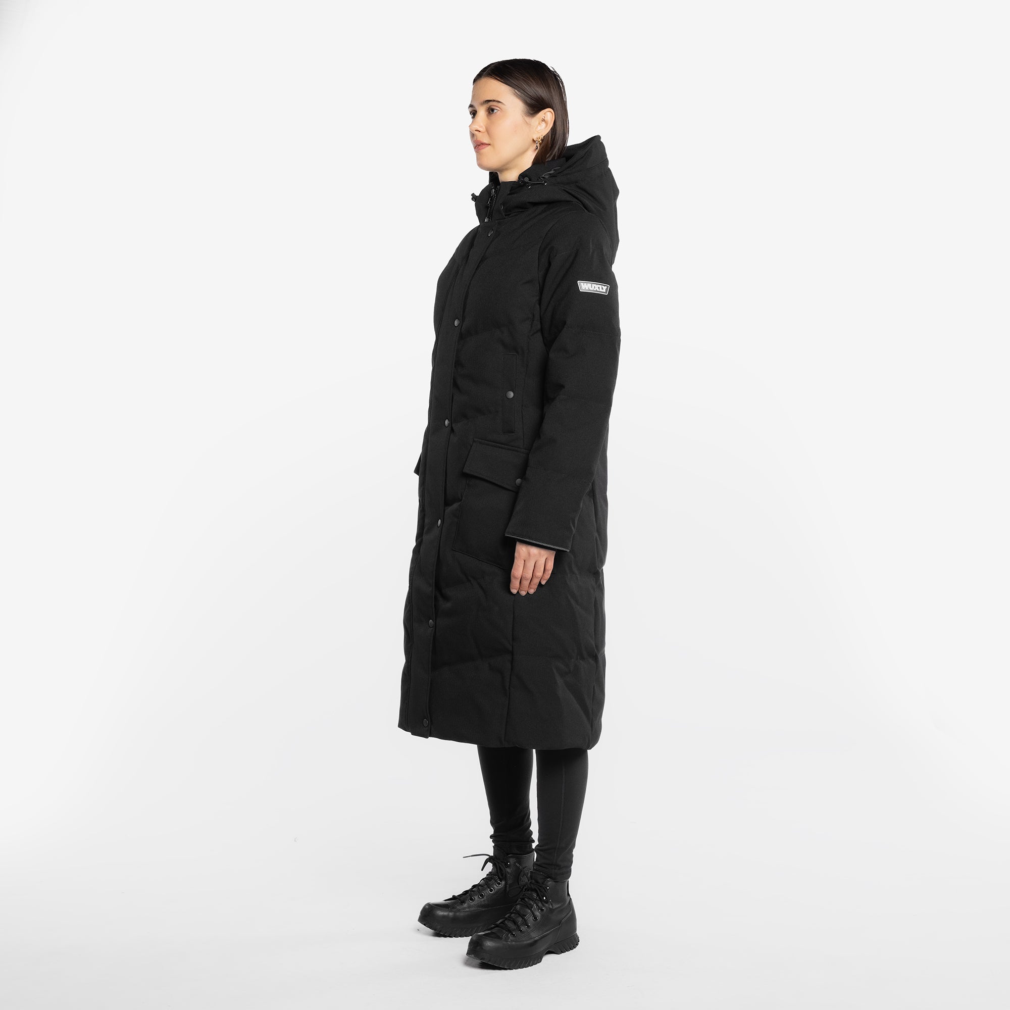 ゆいq Queen Parka Black – Wuxly