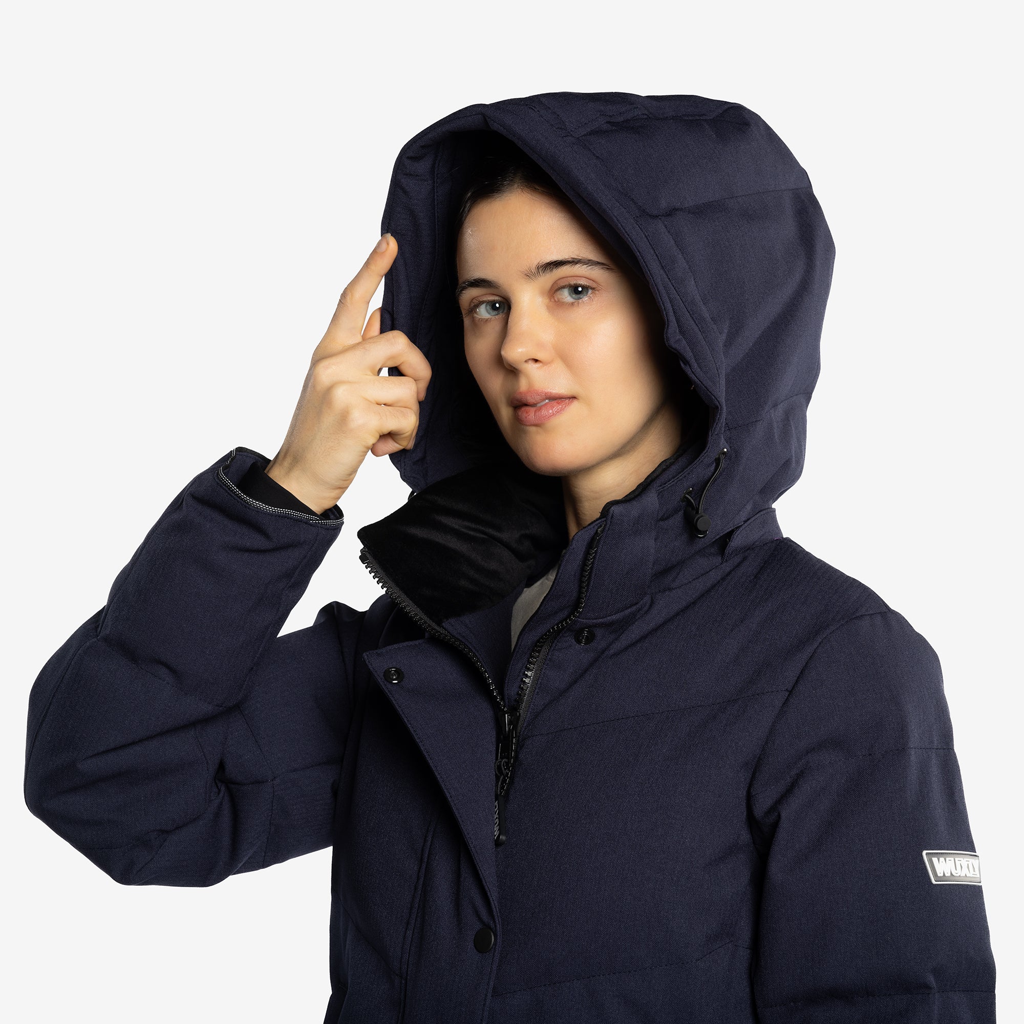 Queen Parka Navy Blue