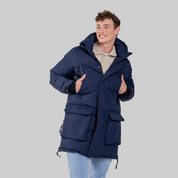 Comox Gender Free Parka Navy