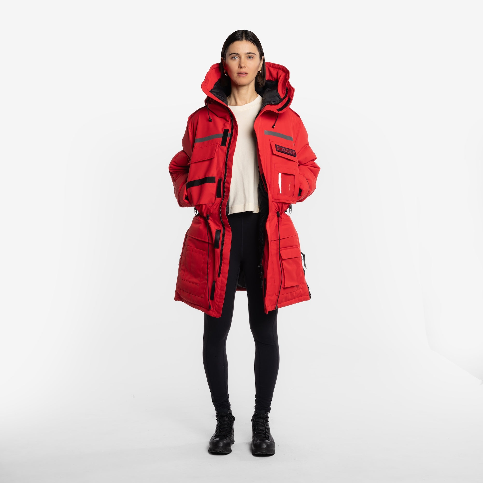 Wuxly X Ghostbusters Sabertooth II Parka Red