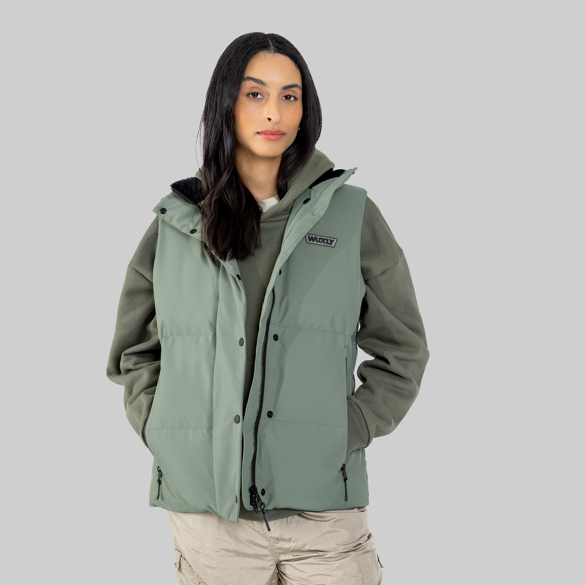 Parkdale Vest Army Green