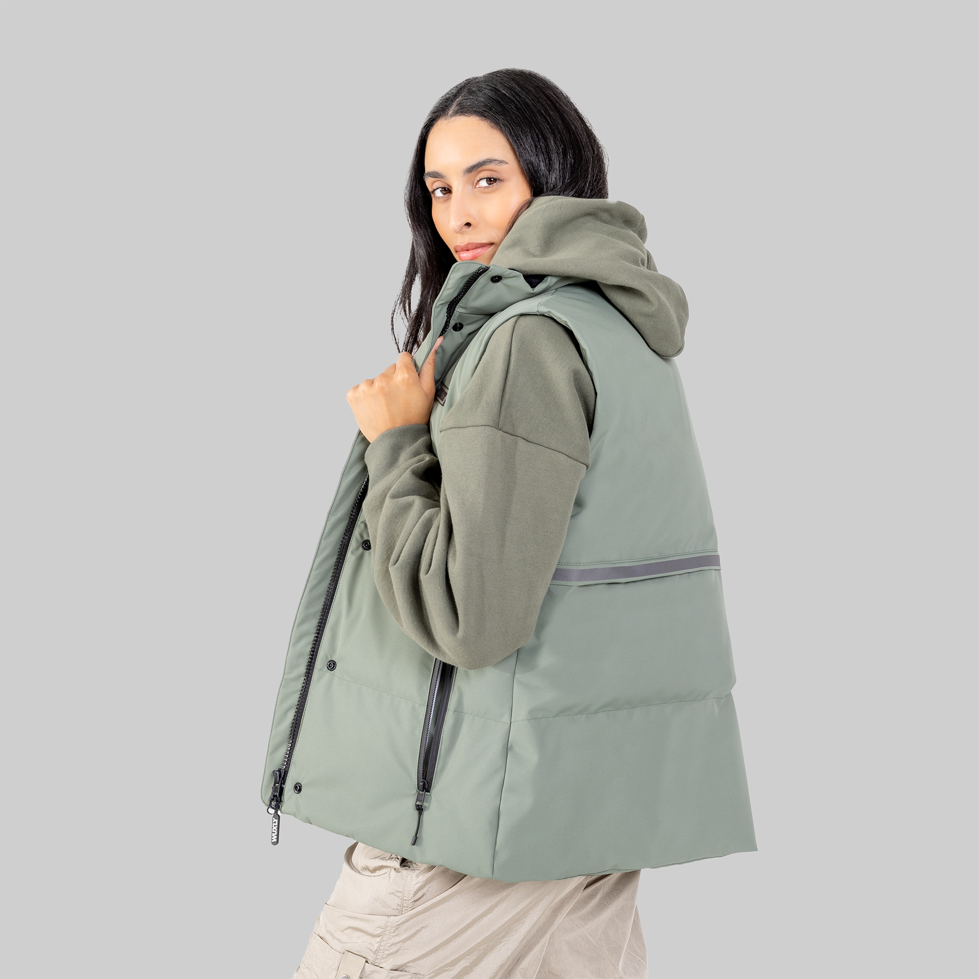 Parkdale Vest Army Green