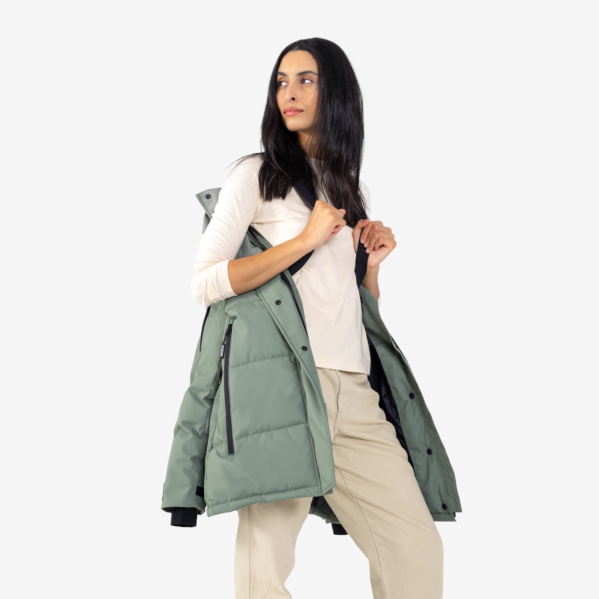 Juneau Parka Sage Leaf