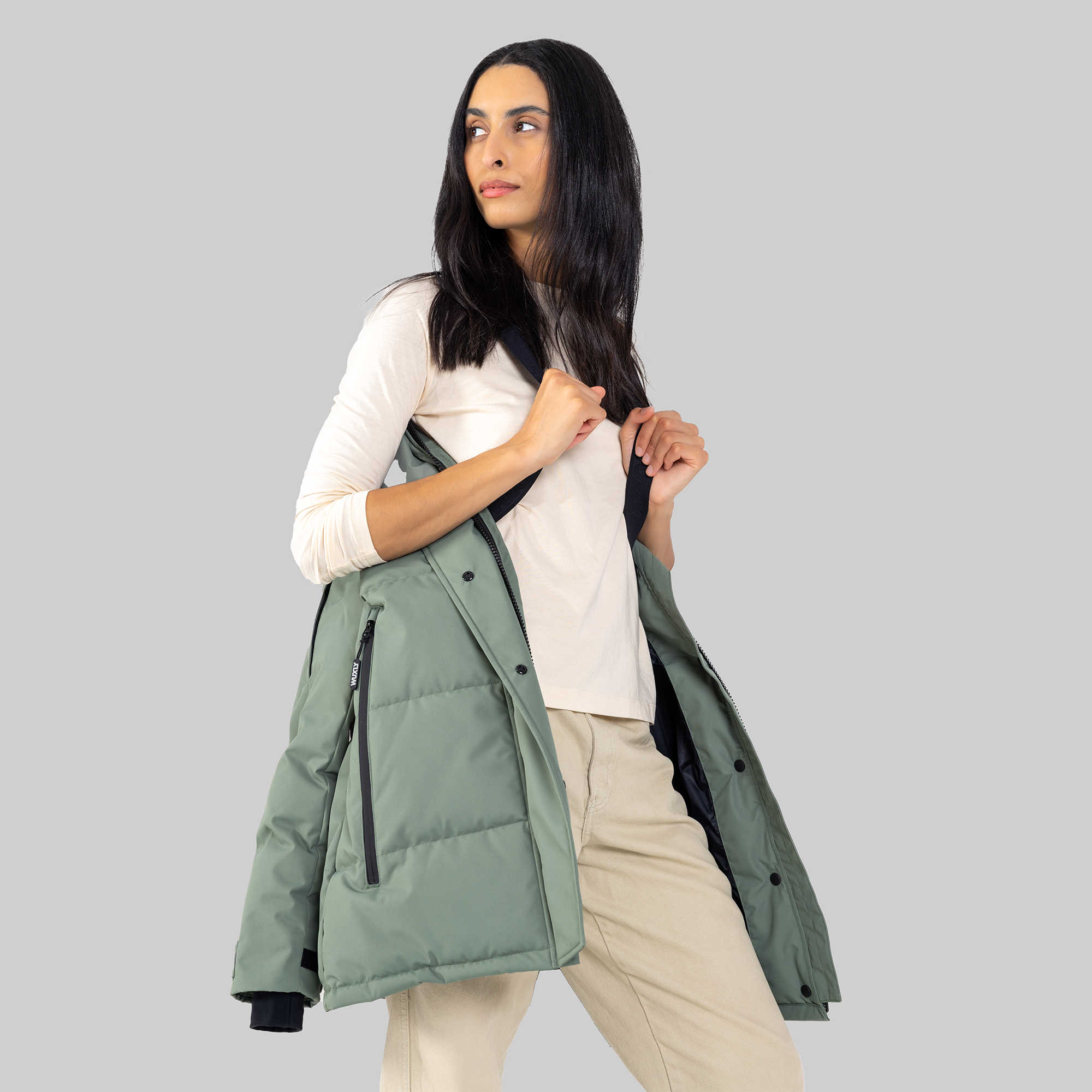 Navy 2025 green parka