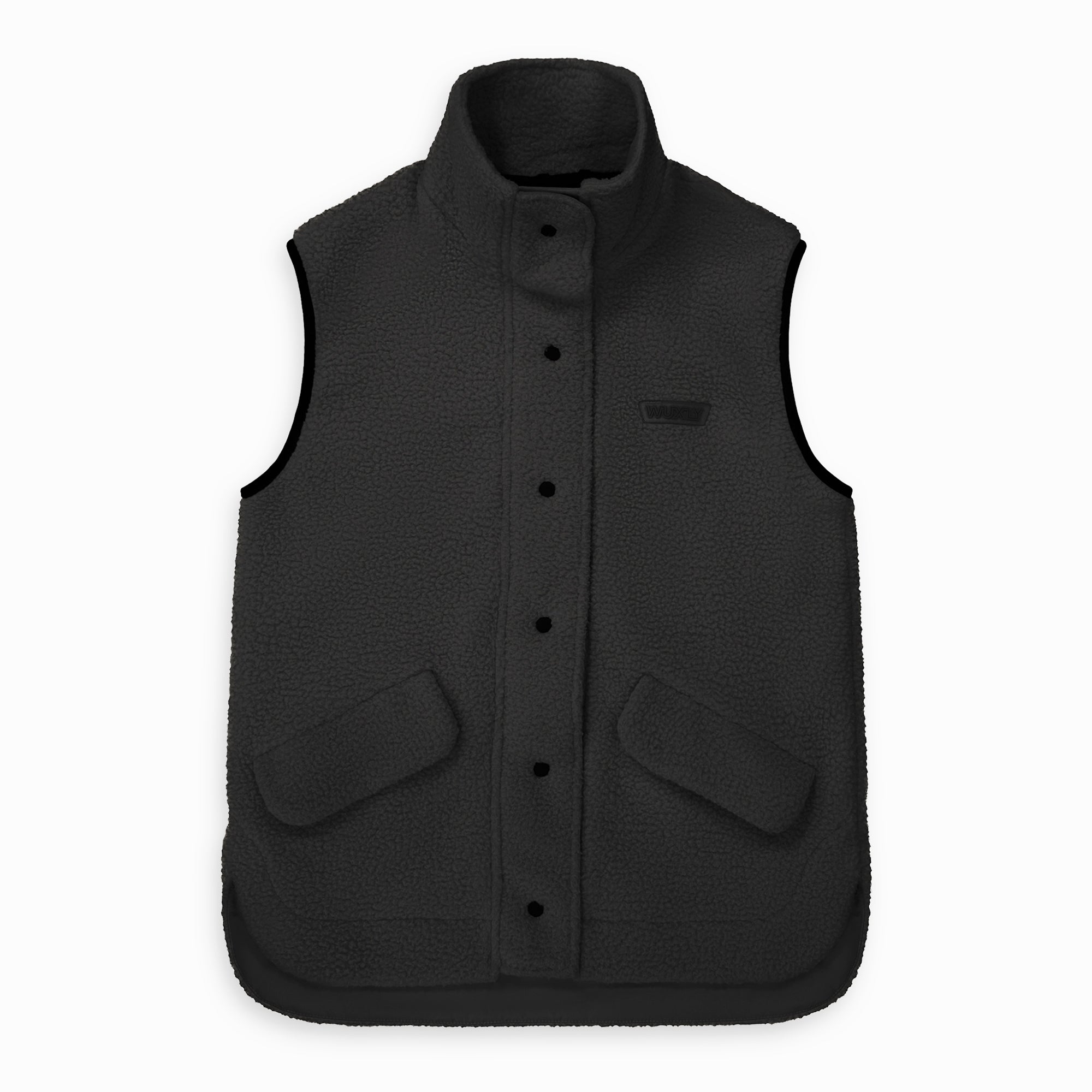 Pine Sherpa Vest Black