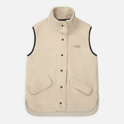 Pine Sherpa Vest Silver Lining