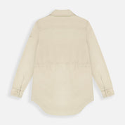 Women’s beige Shirt Jacket