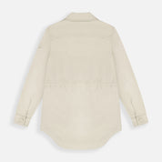 Women’s beige Shirt Jacket