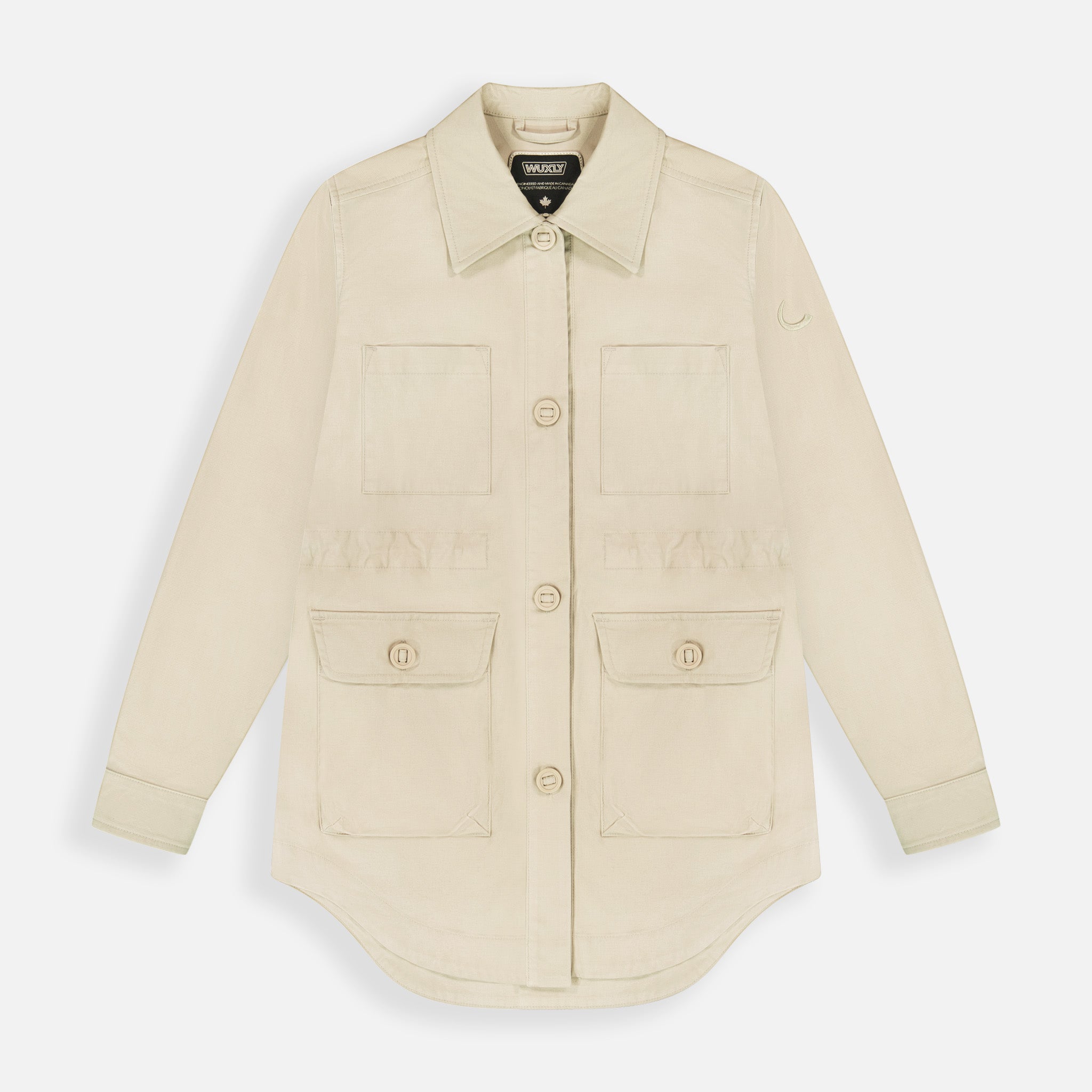 Women’s beige Shirt Jacket