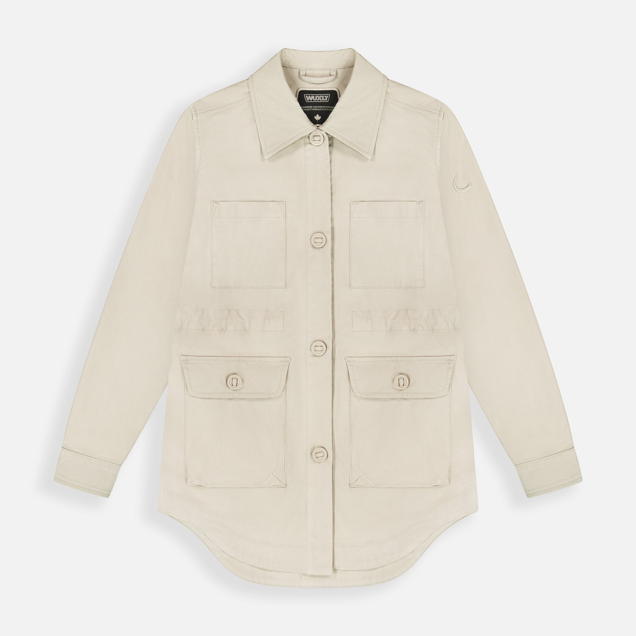 Women’s beige Shirt Jacket