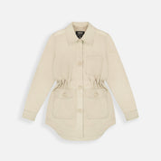 Women’s beige Shirt Jacket