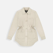 Women’s beige Shirt Jacket