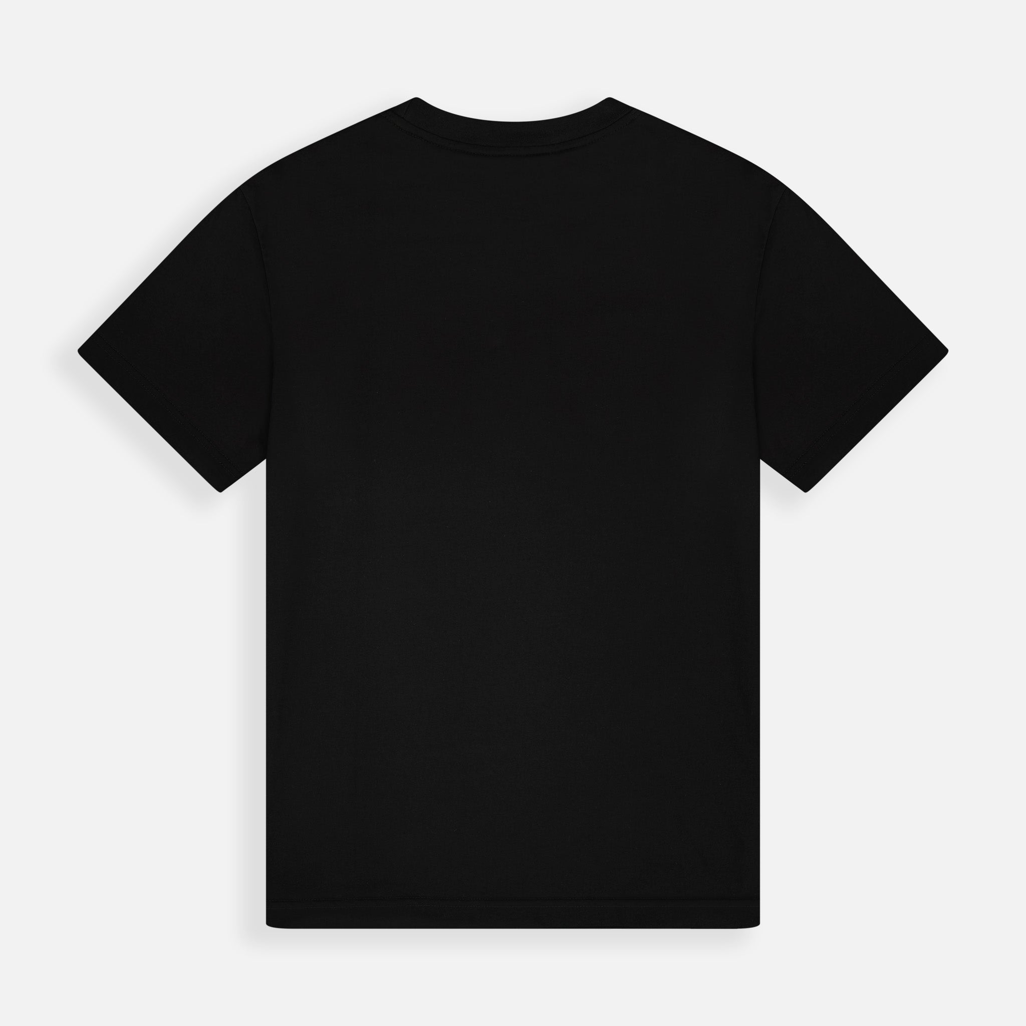 Men’s Black Semi-Fitted T-Shirt