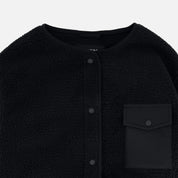 Willow Long Fleece Black