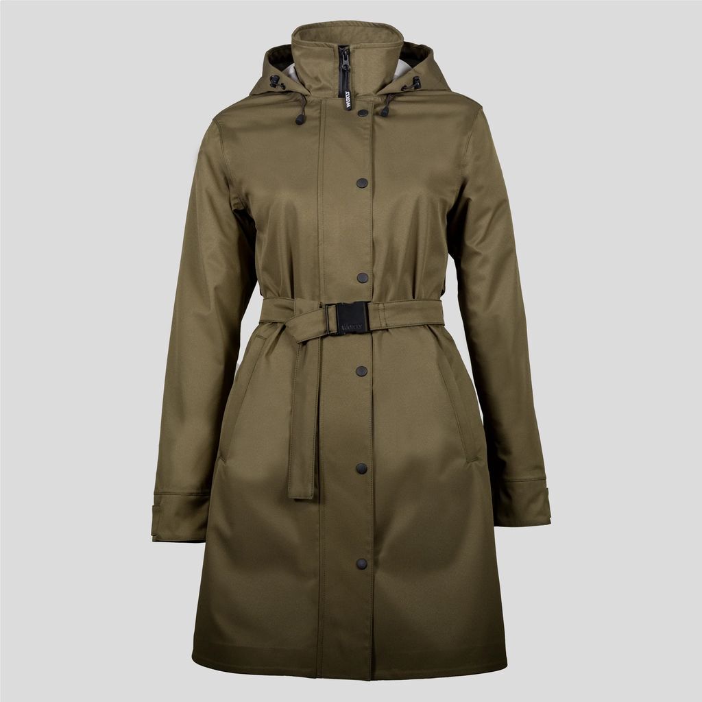 Riverside Trench Army Green