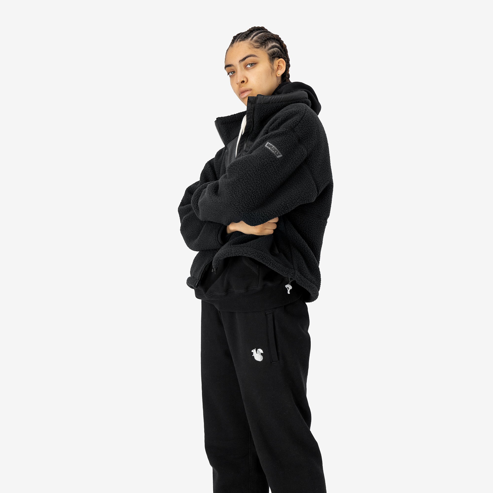Aura Fleece Jet Black