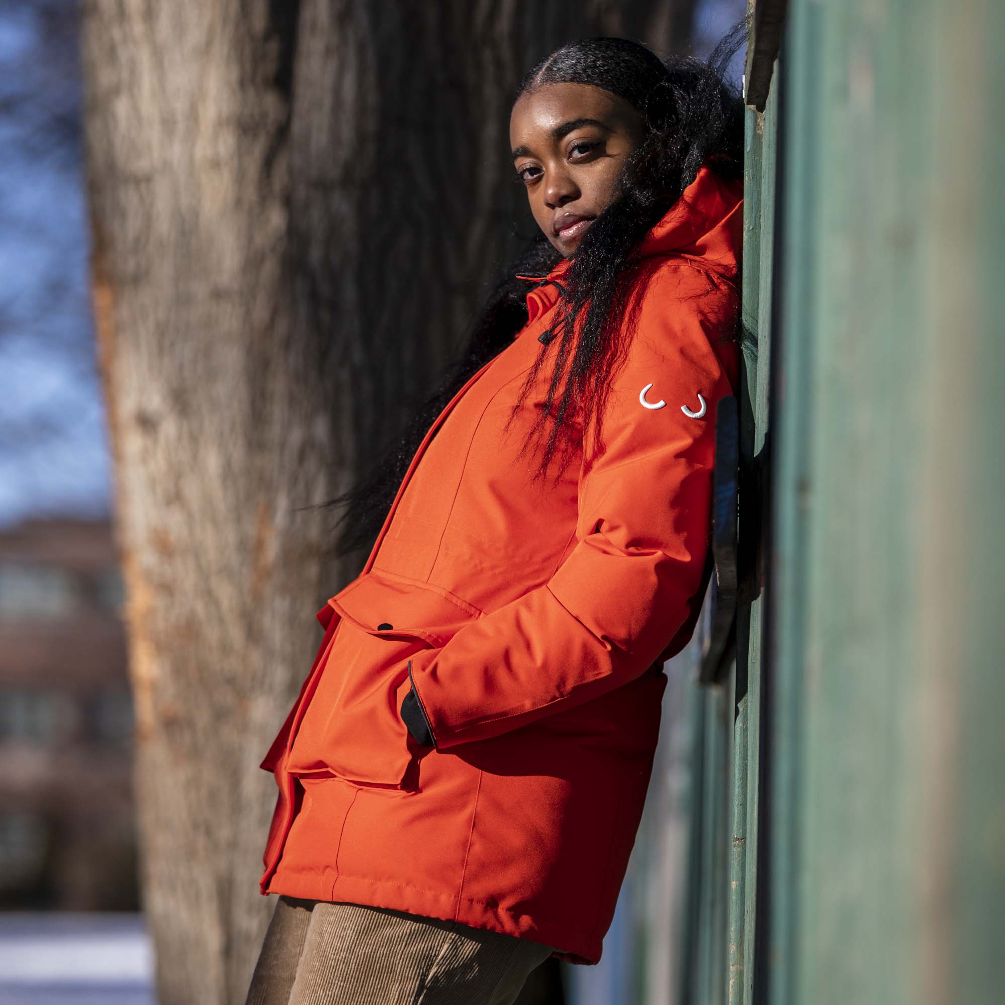 Doe V Parka customized by Imani Busby – Wuxly