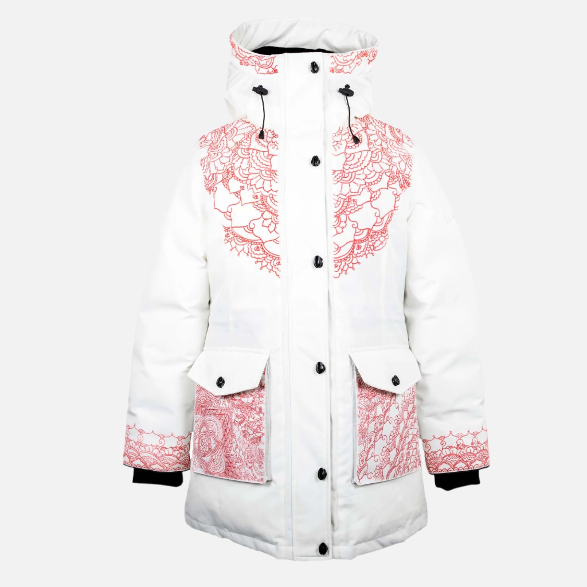 Doe V Parka customized by Imani Busby