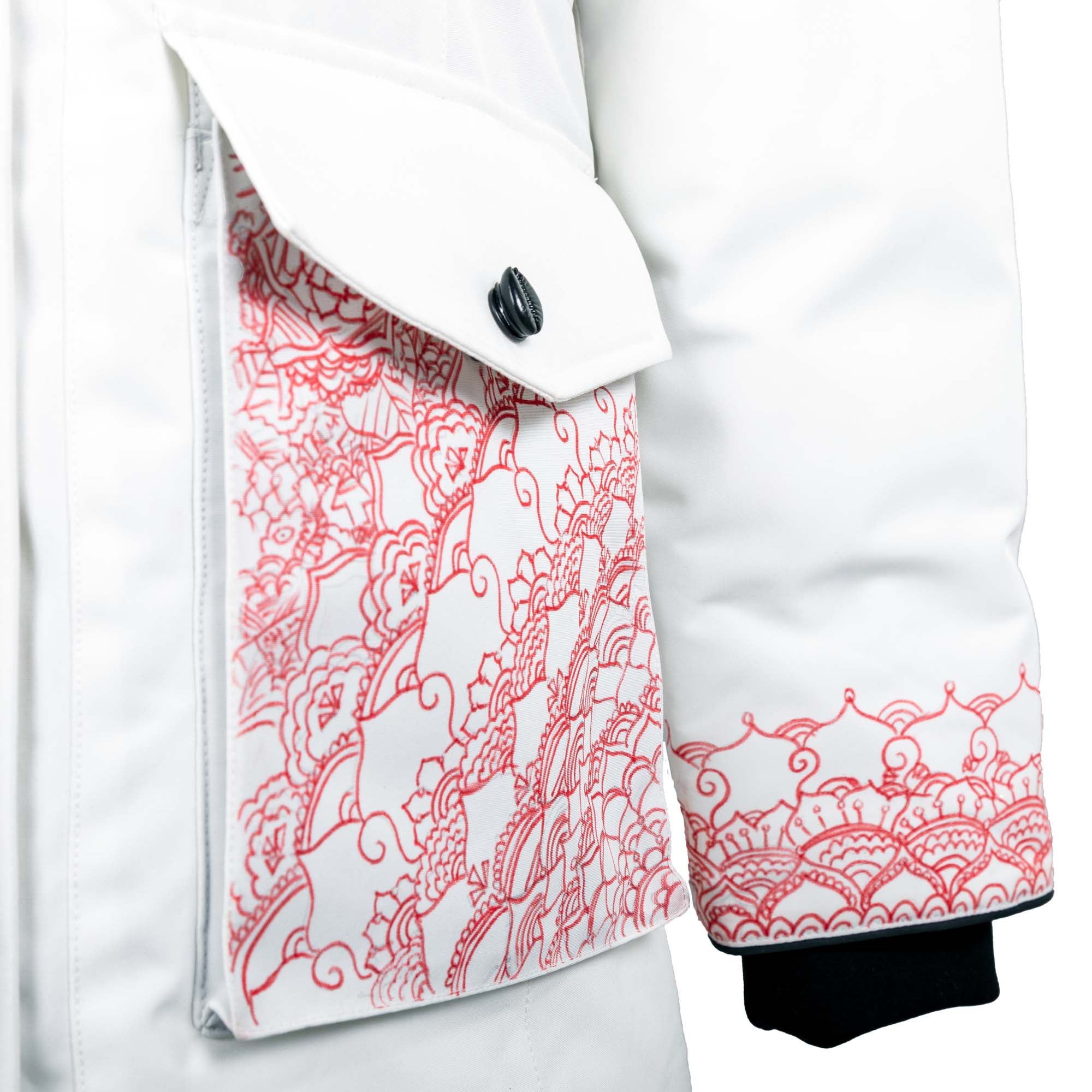 Doe V Parka customized by Imani Busby
