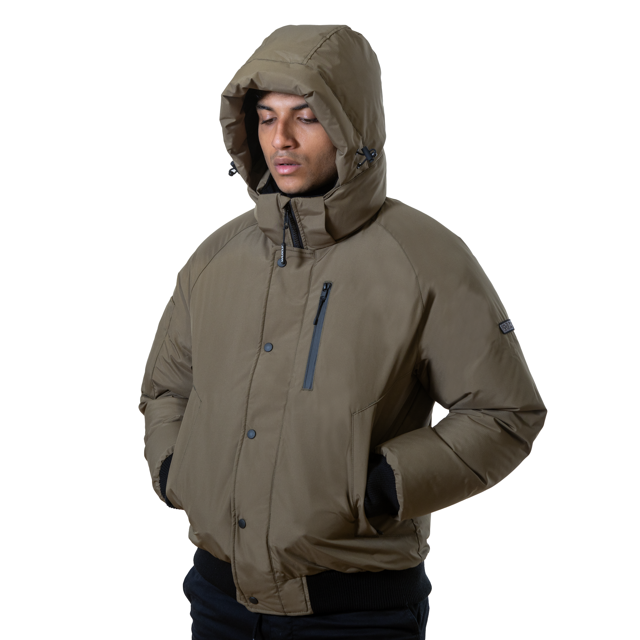 Bomber bubble jacket sales