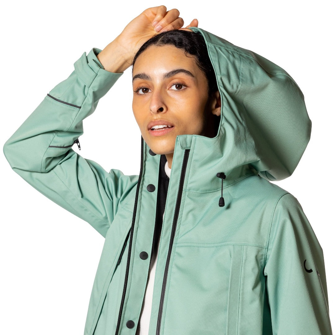Roncy Tri-Seasonal Tech Shell Sage