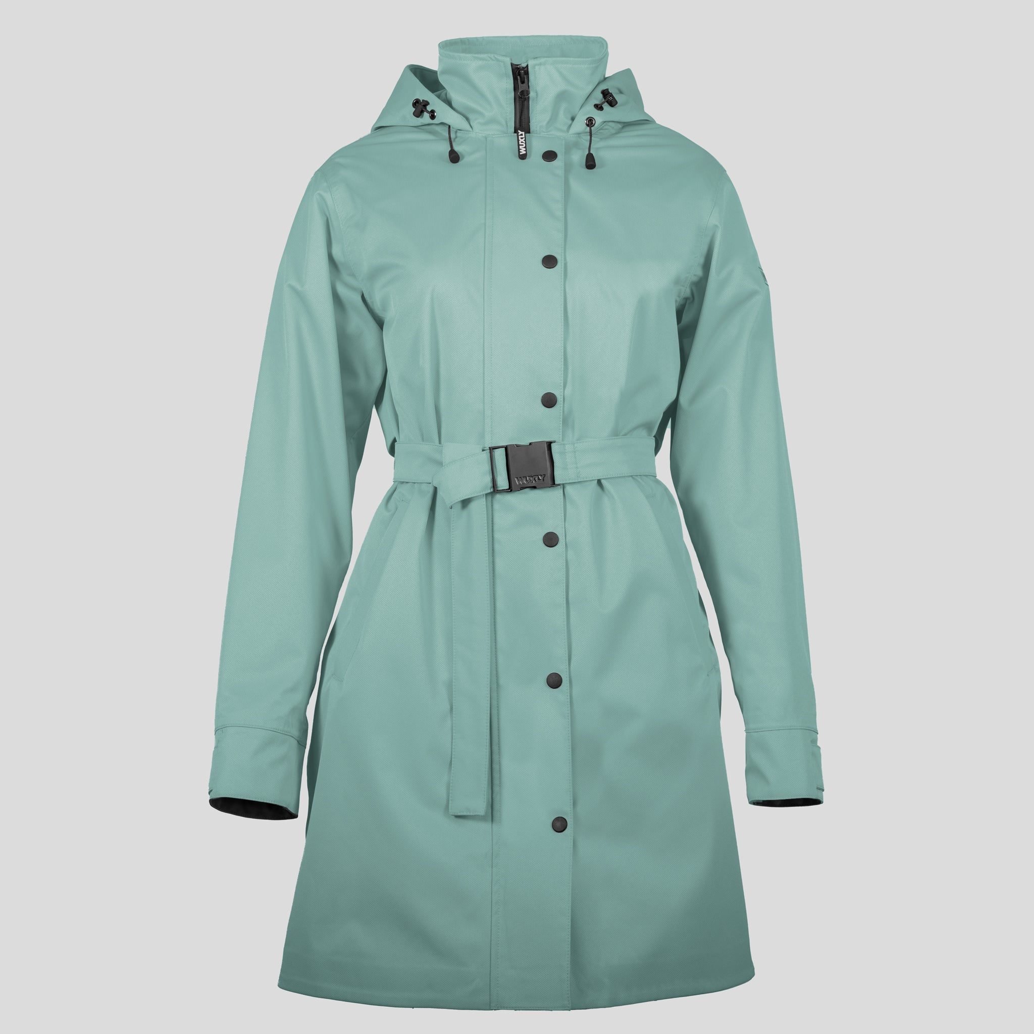 Riverside Trench Mint Teal