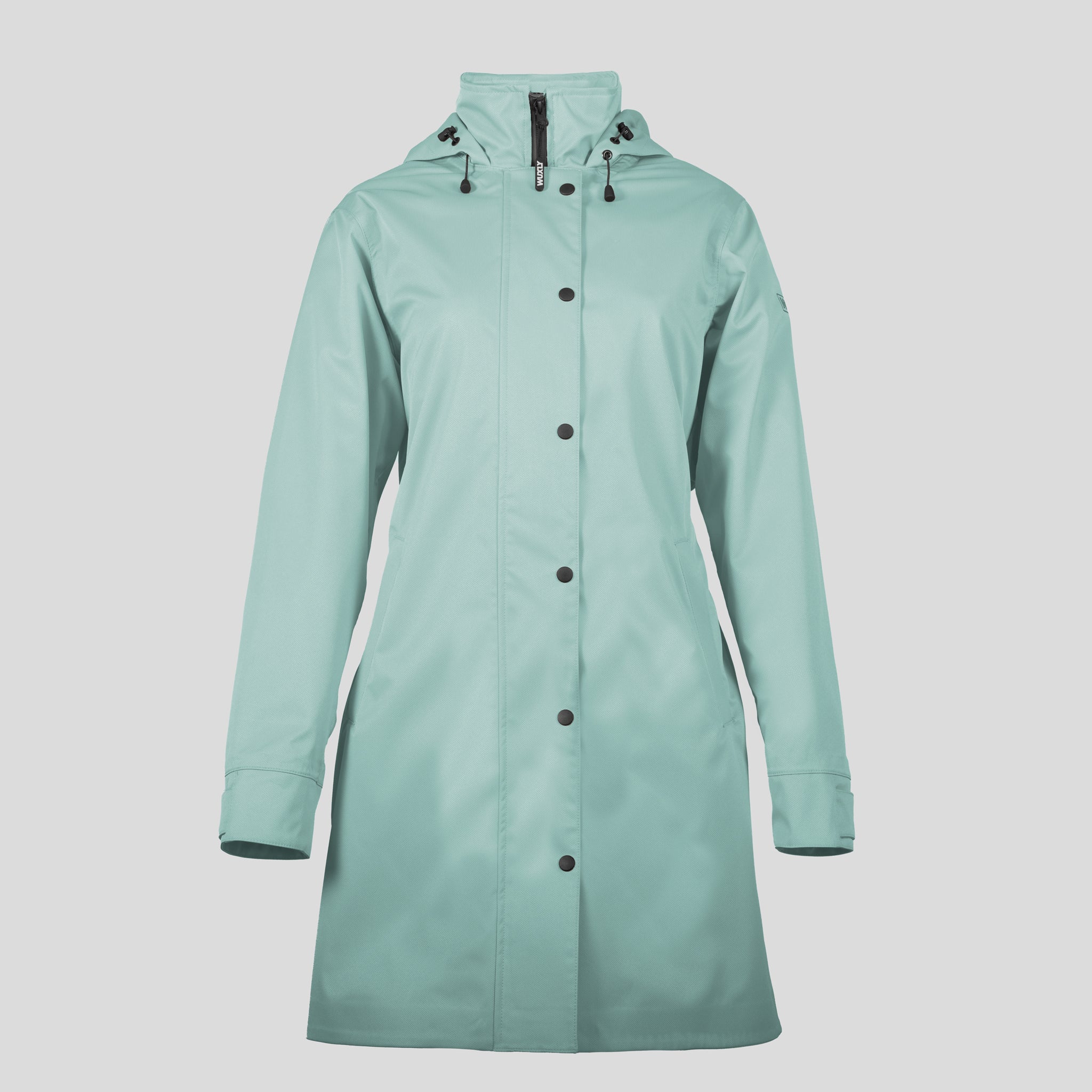 Riverside Trench Mint Teal