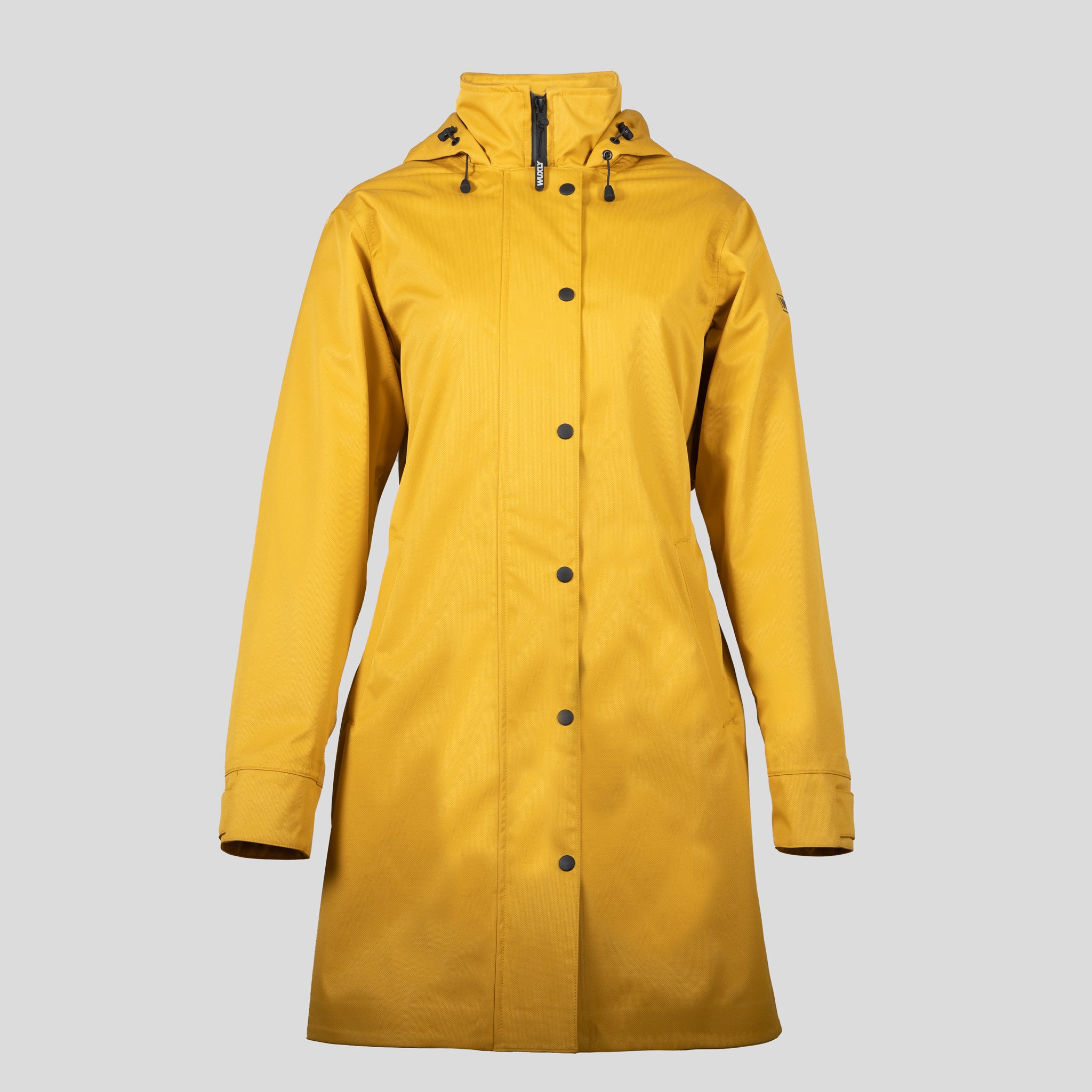 Gold raincoat womens online